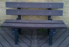 Fully Recycled Composite Large Bench 1.5m Heavy Duty