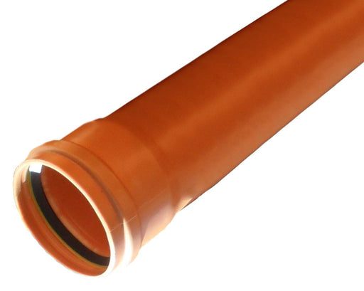 Underground Drainage Pipe Socketed 110mm - Home Improvement Supplies Ltd