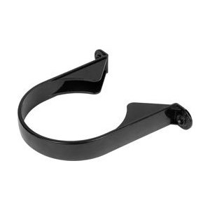 Black Soil Pipe Clip 110mm