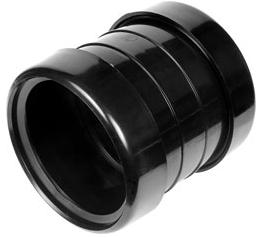 Soil Pipe Black Coupler 110mm Double Socket