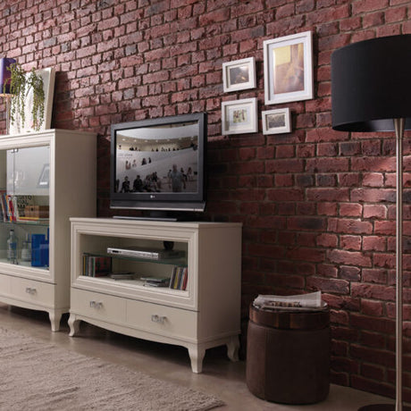 British Brick - Old Aged Red Stone