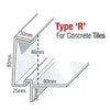 Continuous Dry Verge for Concrete Tiles 5mtrs