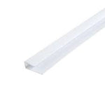 10mm U Edge End Trim White 2.4m