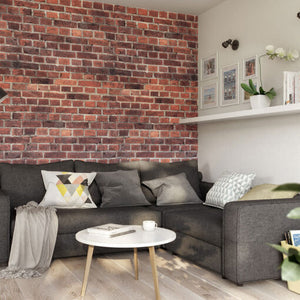 Vilo Motivo Modern - 3D Red Brick (Pack of 4)
