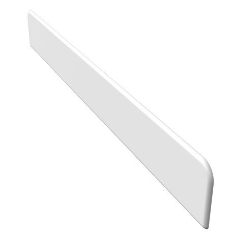 Window Cill Cover Board End Cap 300mm