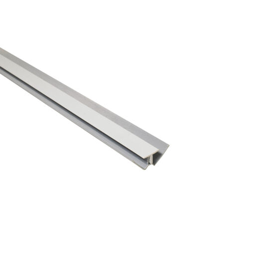 White Two Part Internal Corner Trim 2.6mtrs 7-9mm