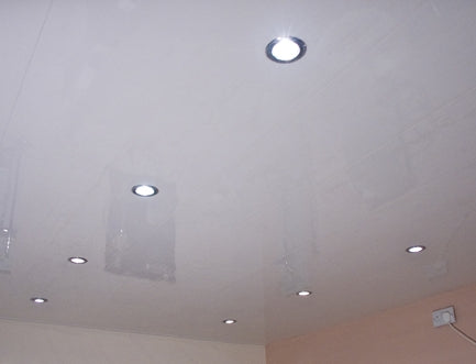 Gloss White Ceiling Cladding - 4m x 250mm x 5mm