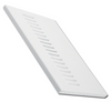 Vented Soffit Board Flat Plastic White 5mtrs - Home Improvement Supplies Ltd