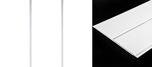 Gloss White Double Chrome Cladding – 2.6m x 250mm x 8mm