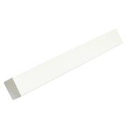 300mm White Square Fascia Corner