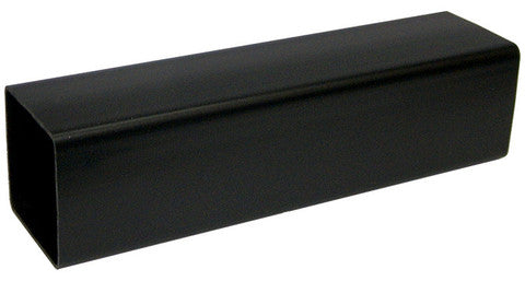 Black 65mm Square Rainwater Downpipe - Home Improvement Supplies Ltd