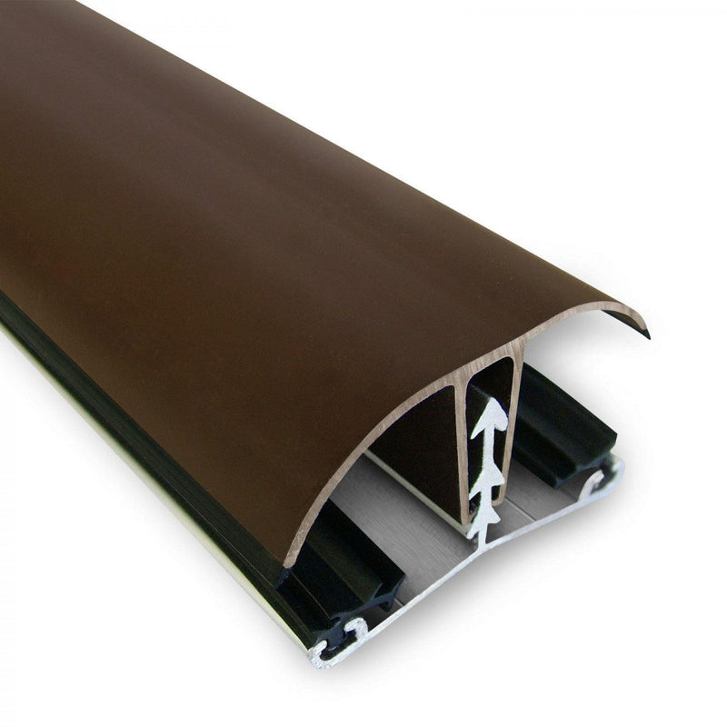 Polycarbonate Snap On Glazing Bar - 35mm - Brown (2m, 3m, 4m, 6m)