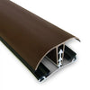 Snap On Polycarbonate Glazing Bar Brown
