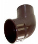 Round Pipe Offset Bend 112 Degrees Brown - Home Improvement Supplies Ltd