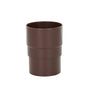 Round Pipe Socket Joint Brown - Home Improvement Supplies Ltd