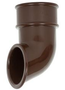 Round Downpipe Shoe Brown - Home Improvement Supplies Ltd