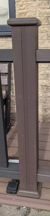 Balustrade Post 1.2m - Brown