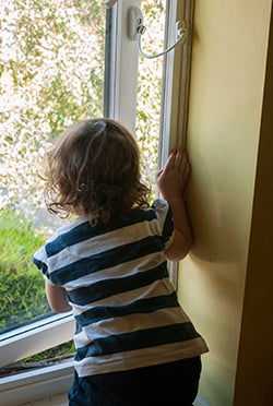 Child Safety Lockable Window Restrictor