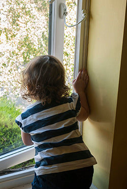 Child Safety Lockable Window Restrictor - Home Improvement Supplies Ltd