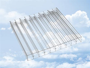 Polycarbonate Roofing 10mm Clear Per Square Metre