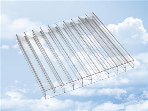Polycarbonate Roofing 25mm Clear Per Square Metre