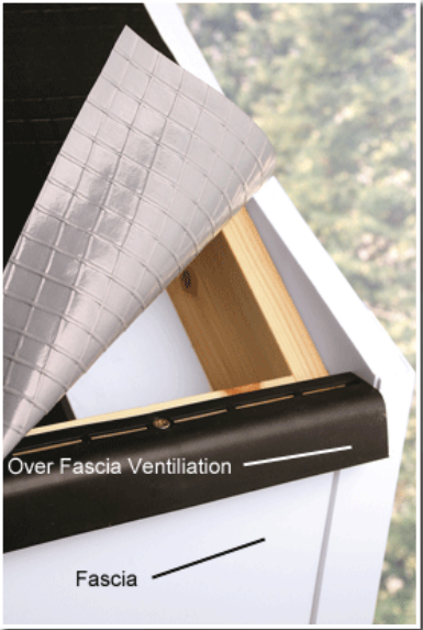 Over Fascia Ventilation Strip 1m