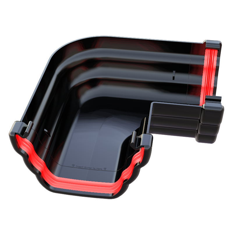 Freeflow Ogee Gutter 90° Corner Angle
