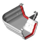 Freeflow Ogee Gutter 90° Corner Angle