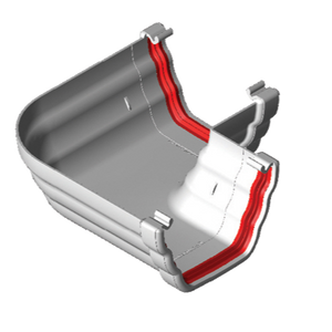 Freeflow Ogee Gutter 90° Corner Angle