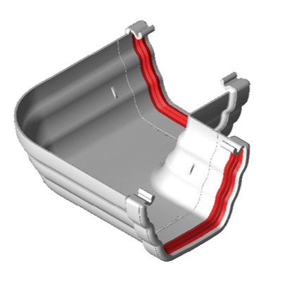 Freeflow Ogee Gutter 90° Corner Angle