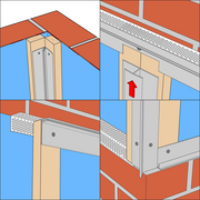 Fortex Cladding External Two Part Corner Trim 3mtrs