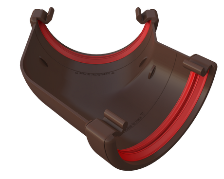 Freeflow Half Round Gutter 135° Angle Corner