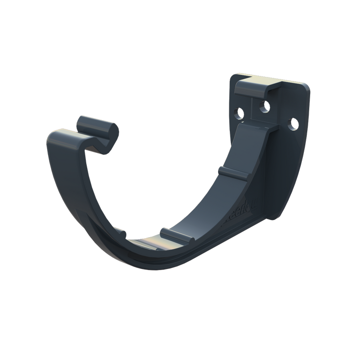 Freeflow Anthracite Grey Half Round fascia Bracket - Home Improvement Supplies Ltd