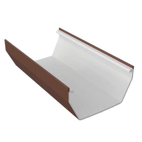 Freeflow 114mm Square Gutter Length - 2m / 4m
