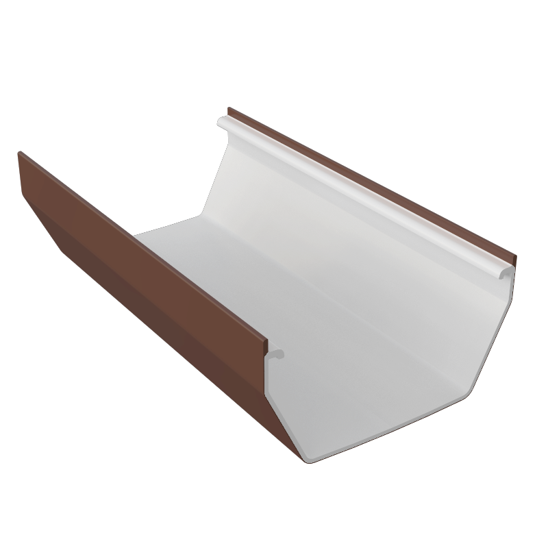 Freeflow 114mm Square Gutter Length - 2m / 4m