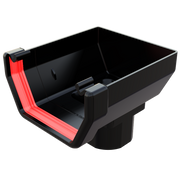 Freeflow Square Stop End Outlet