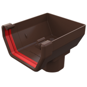 Freeflow Square Stop End Outlet