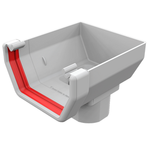 Freeflow Square Stop End Outlet