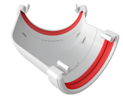 Freeflow Half Round Gutter 135° Angle Corner