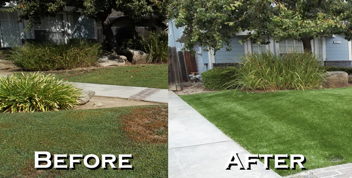 Synthetic Artificial Turf Grass (40mm Pile Height) - 5m Roll