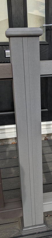 Balustrade Post – 1.2m Grey Finish