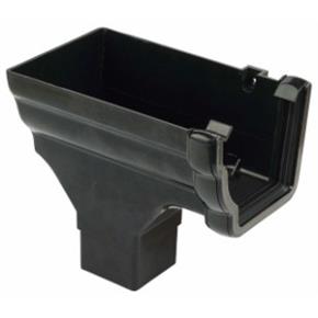 Flat Back Ogee Stop End Running Outlet (Left Handed)