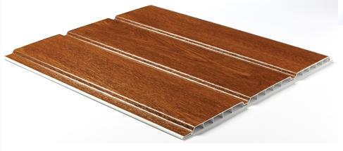 Light Oak Hollow Soffit Board - 300mm x 5m x 9mm