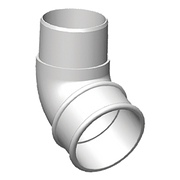 Freeflow 68mm Round 112° Pipe Offset Bend