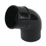 Round Pipe Offset Bend 112 Degrees Black - Home Improvement Supplies Ltd