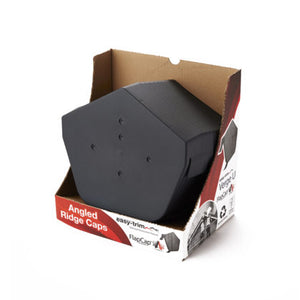 Easy-trim Angled Ridge Caps - Grey