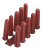 Brown and Red Wall Plugs Pack Of 100 - Home Improvement Supplies Ltd