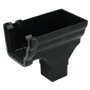 Flat Back Ogee Stop End Outlet (Right Handed)