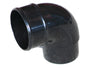 Round Pipe Bend 90 Black - Home Improvement Supplies Ltd