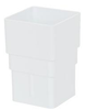 White Square Pipe Socket - Home Improvement Supplies Ltd